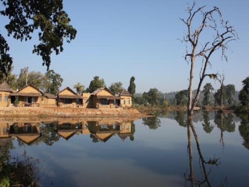 Tiger Lagoon Hotel Bandhavgarh National Park ภายนอก รูปภาพ